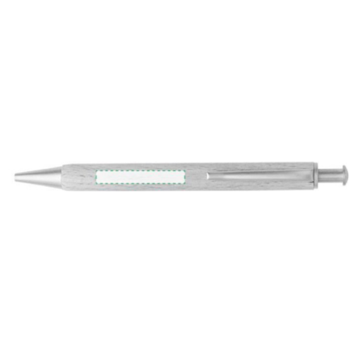 False Stylo en bois de hêtre personnalisé - Natural - Gravure laser Giving LA Gravure laser (Couleurs max : 1, Surface max : N/A) - Devant le clip (L: 35, H: 5)