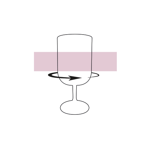 picup18 Verre à vin personnalisé Fiesta Made In France Réutilisable 18 cl couleur noir - Sérigraphie Verre à Vin Fiesta Sérigraphie (Couleurs max : 4, Surface max : N/A) - Face avant (L: 150, H: 35, S: 150 x 35)