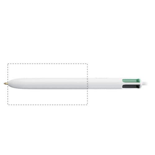 3469013355 Coffret BIC® personnalisable avec 1 stylo 4 couleurs au choix en impression numérique - Impression numérique coffret 4 couleurs Impression numérique (Couleurs max : 4, Surface max : N/A) - Stylo1 (S: 36 x 62 mm)