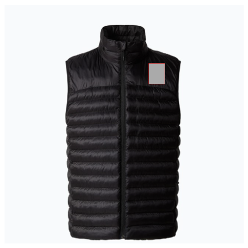 SKU-197064937776 Bodywarmer personnalisé The North Face - S à 2XL - Homme - Terra Peak - Broderie pubos 2026 Broderie (Couleurs max : N/A, Surface max : 500 cm2) - Poitrine (L: 80, H: 100)