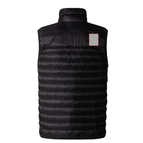 SKU-197064937776 Bodywarmer personnalisé The North Face - S à 2XL - Homme - Terra Peak - Broderie pubos 2026 Broderie (Couleurs max : N/A, Surface max : 500 cm2) - Dos (L: 80, H: 100)