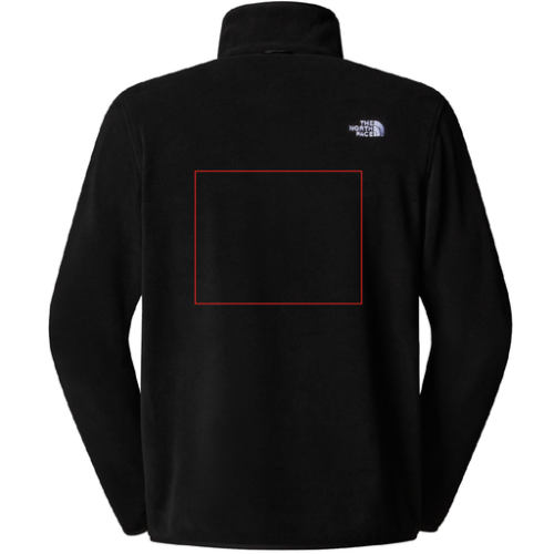SKU-197804111411 Polaire personnalisée The North Face Full Zip - S à 3XL - Homme - Glacier - Broderie pubos 2026 Broderie (Couleurs max : N/A, Surface max : 500 cm2) - Dos (L: 250, H: 200)