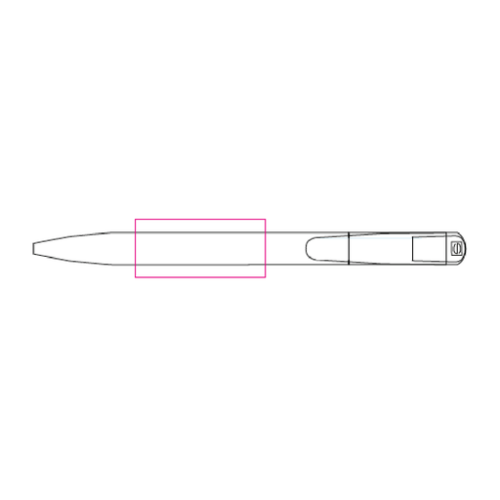 2416 Stylo SENATOR personnalisé - Challenger Polished - Made in Europe - Sérigraphie senator Sérigraphie (Couleurs max : 4, Surface max : N/A) - Corps (L: 45, H: 20)