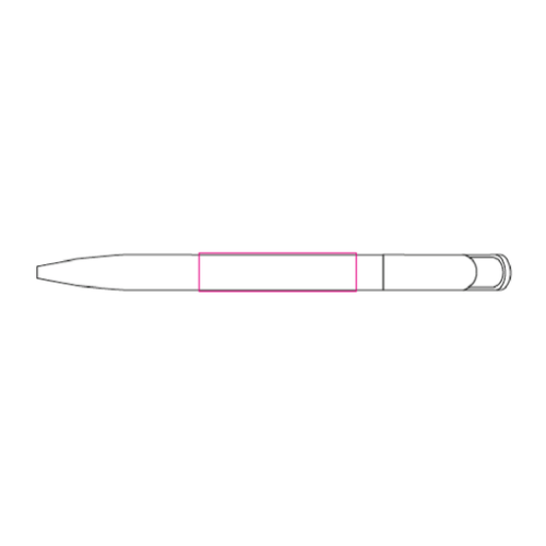 2416 Stylo SENATOR personnalisé - Challenger Polished - Made in Europe - Sérigraphie Senator 2 Sérigraphie (Couleurs max : 4, Surface max : N/A) - Dos du clip (L: 50, H: 12)