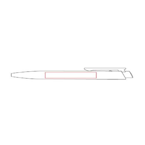 2602 Stylo SENATOR personnalisé - Dart clear - Made in europe - Impression numérique2 Senator Impression numérique (Couleurs max : 4, Surface max : N/A) - Corps (L: 60, H: 7)