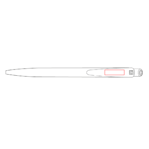 2600 Stylo SENATOR personnalisé - Dart polished - Made in Europe - Impression numérique2 Senator Impression numérique (Couleurs max : 4, Surface max : N/A) - Clip (L: 23, H: 6)