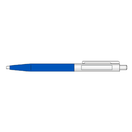 2039 Stylo SENATOR personnalisé - Point metal - Made in europe - Gravure laser senator Gravure laser (Couleurs max : 1, Surface max : N/A) - Partie haute (L: 35, H: 5)