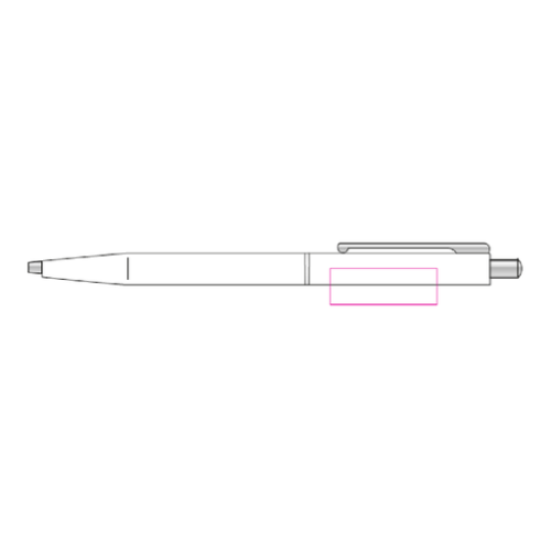 3217 Stylo SENATOR personnalisé - Point polished - Made in europe - Sérigraphie Senator 2 Sérigraphie (Couleurs max : 4, Surface max : N/A) - Partie haute (L: 30, H: 10)