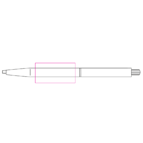 3217 Stylo SENATOR personnalisé - Point polished - Made in europe - Sérigraphie 3 Senator Sérigraphie (Couleurs max : 4, Surface max : N/A) - Corps (L: 40, H: 20)
