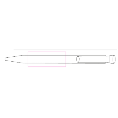 2904 Stylo SENATOR personnalisé - Super Hit MATT - Sérigraphie 3 Senator Sérigraphie (Couleurs max : 4, Surface max : N/A) - Prolongement de clip (L: 50, H: 20)