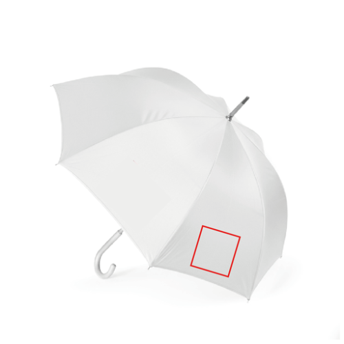 CGP2340 Parapluie personnalisable de ville en toile de polyester recyclé Fabrication française DRACHE - Impression numérique Citizen green 2 Impression numérique (Couleurs max : 4, Surface max : N/A) - 3eme segment (L: 150, H: 150)