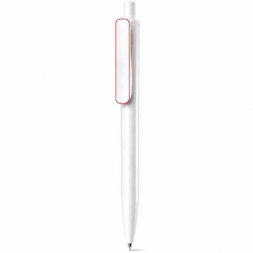e-wave Stylo personnalisable e-wave givré en ABS recyclé Made in Italy Encre bleu ou noire - Impression numérique clip addi sélect Impression numérique (Couleurs max : 4, Surface max : N/A) - Clip (L: 48, H: 11)