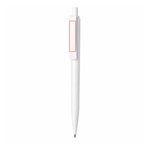 E-vent Stylo personnalisée e-venti mat et clip brillant en ABS recyclé Made in italy Encre bleue et noire - Sérigraphie addi sélect Sérigraphie (Couleurs max : 4, Surface max : N/A) - Clip (L: 8,5, H: 43)