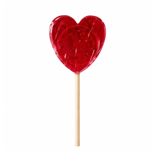 0449P Sucette personnalisable au fruit en forme de coeur heartpop plus - Embossage sucette slodkie Embossage (Couleurs max : 4, Surface max : N/A) - Sur la sucette (L: 78, H: 78)