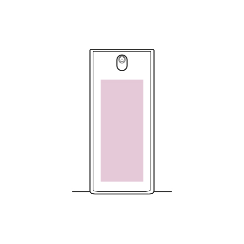 AMO1090BIS Spray nettoyant personnalisable (12 ml) écran et support smartphone - Impression numérique Passot spray Impression numérique (Couleurs max : 4, Surface max : N/A) - Recto (L: 25, H: 65)