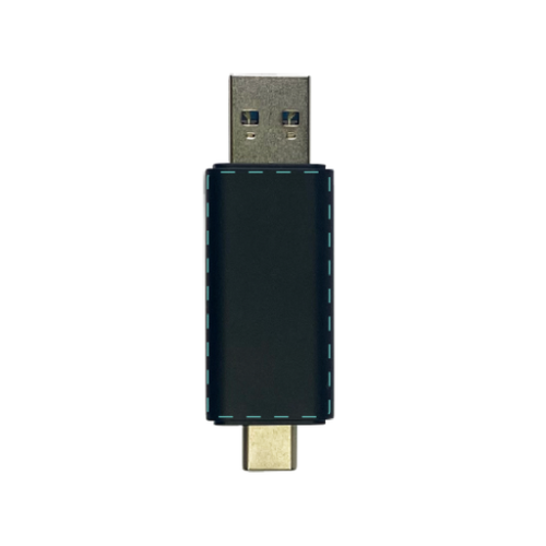 SERGE Clé usb 3.0 personnalisable type C en ABS recyclé Made in france - Impression numérique uv meaning crafters Impression numérique UV (Couleurs max : 4, Surface max : N/A) - devant (L: 180, H: 360)