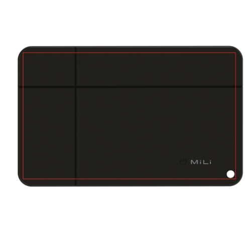CHARLIE Chargeur à induction personnalisable avec carte traceur incluse Charlie - Impression numérique uv meaning crafters Impression numérique UV (Couleurs max : 4, Surface max : N/A) - Recto (L: 85, H: 55)