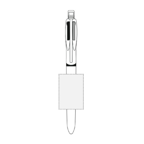 False Stylo BIC® personnnalisé 3 couleurs + 1 porte-mine - Inspire - Sérigraphie BIC Sérigraphie ECO (Couleurs max : 3, Surface max : N/A) - corps du stylo (S: 43 x 30 mm) (par défaut)
