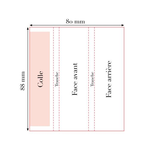 barrechoco42 Barre de chocolat 10g - Le Petit Carré de Chocolat® - LPCC Barre 10G Impression numérique (Couleurs max : N/A, Surface max : 88 x 25 mm) - fourreau face avant (S: 88 x 25 mm)