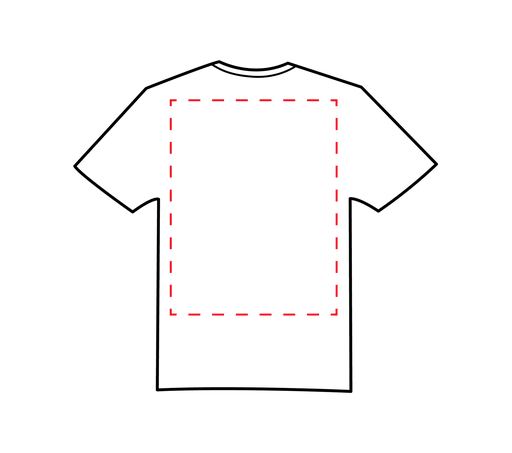 JEANNETTE-01L T-shirt personnalisé Jeannette 160 gr/m2 - Fabrication Française - XS à XXL - SerigraphiePubosBlancTshirt Méthode : sérigraphie - Emplacement : Poitrine - Dimensions : 35 x 42 cm (Couleurs max : N/A, Surface max : 35 x 42 cm) - Dos (L: 350, H: 420)