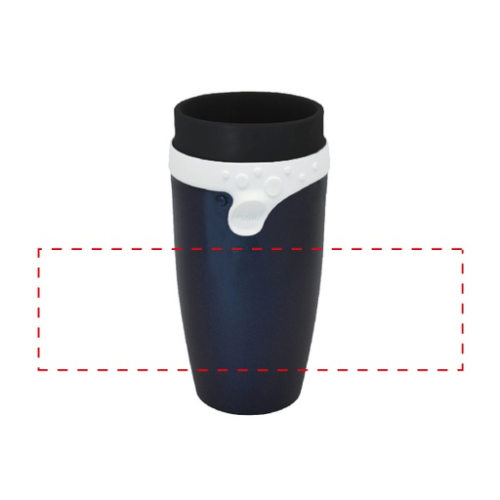 T.Moonlight Mug publicitaire Twizz 350ml Moon Light (Marquage inclus) - sérigraphie neolid Sérigraphie (Couleurs max : N/A, Surface max : 230 x 65 mm) - Autour (S: 230 x 65 mm)
