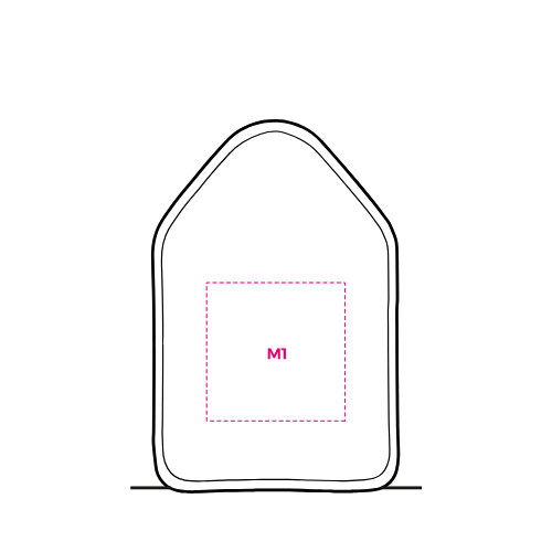 FRESH01BIS Rafraîchisseur personnalisé de bouteille - sérigraphie Passot FRESH01BIS Sérigraphie (Couleurs max : N/A, Surface max : 90 x 90 mm) - Devant (S: 90 x 90 mm)