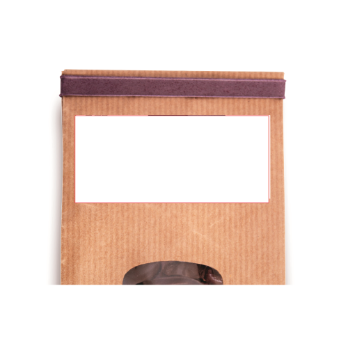 sfriturenoir Sachet friture Chocolat noir Bio 100g - Délice - Persoinclusefullcolor Impression numérique incluse (Couleurs max : N/A, Surface max : N/A) - Etiquette sfriturenoir (L: 89, H: 40)