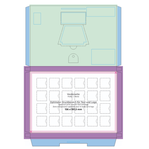 110108059 Calendrier de l'avent A5 personnalisable - Papatissier ! - dès 1 pièce - Persoinclusefullcolor Impression numérique incluse (Couleurs max : N/A, Surface max : N/A) - Recto paysage (L: 207, H: 146, S: 207 x 146) (par défaut)