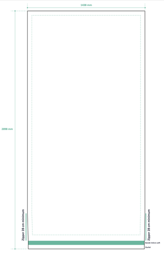 captair-45-xl Totem gonflable publicitaire Cherokee XL - 280 x 45 cm - Persoinclusefullcolor Impression numérique incluse (Couleurs max : N/A, Surface max : N/A) - Autour (L: 1438, H: 2898)