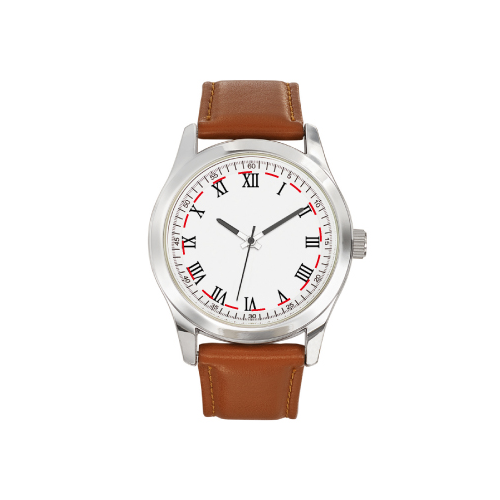 Manhattan-bleu Montre personnalisée Manhattan Made in Besançon (Marquage inclus) - tampographie montre carpediem Tampographie (Couleurs max : N/A, Surface max : N/A) - Sur le cadran (H: 22,9)