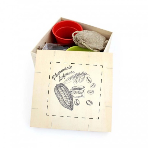BOX11 Box Jardinage personnalisable - Sunflower - tampographie incluse Tampographie (Couleurs max : N/A, Surface max : N/A) - Sur le couvercle (L: 100, H: 100)