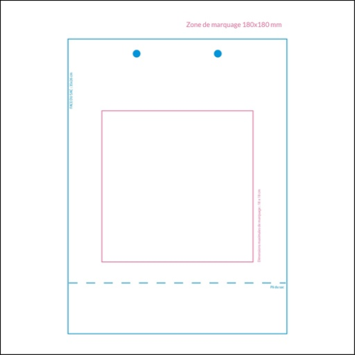 IDG14M Sac personnalisé recyclé Biodégradable avec Graine Groot - Sérigraphie sac bio groot Sérigraphie (Couleurs max : N/A, Surface max : 180 x 180 mm) - Recto (L: 180, H: 180) (par défaut)