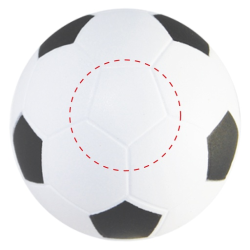 S0747 Anti-stress personnalisé ballon de Foot - Tamp 1 RJpint Tampographie (Couleurs max : N/A, Surface max : N/A) - Face avant (D: 30)
