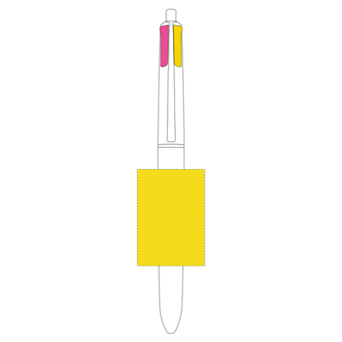 3460001097 Stylo publicitaire 4 couleurs bic® Sun - Sérigraphie BIC Sérigraphie (Couleurs max : 4, Surface max : 43 x 30 mm) - Corps du stylo (L: 43, H: 30)