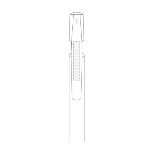 3460001025 Stylo bille publicitaire BIC® Media Clic - Marquage 1 couleur inclus - Sérigraphie 2 emplacements Sérigraphie 2 emplacements (Couleurs max : 4, Surface max : N/A) - Clip (L: 4, H: 25)