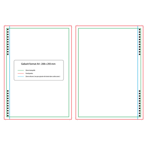 NA4.CST Cahier publicitaire EcoNotebook A4 - Réutilisable à vie - Offset Econotebook Offset Econotebook (Couleurs max : 4, Surface max : 73 x 102 mm) - 1ère 2eme 3eme 4eme de couverture (L: 208, H: 293)