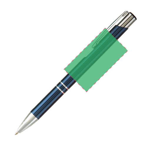 LPG/LJR-01 Stylo bille personnalisable Bogart gravure 360° - Gravure laser 360 inclus bogart Goldstar Gravure laser 360 inclus bogart Goldstar (Couleurs max : 1, Surface max : N/A) - Corps du stylo (L: 60,5, H: 33)