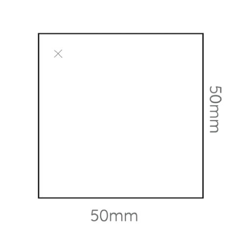 MP26 Cube bois arbre ou plante personnalisé - gravure cube idée nature gravure cube idée nature (Couleurs max : 1, Surface max : N/A) - Devant cube (L: 50, H: 50)