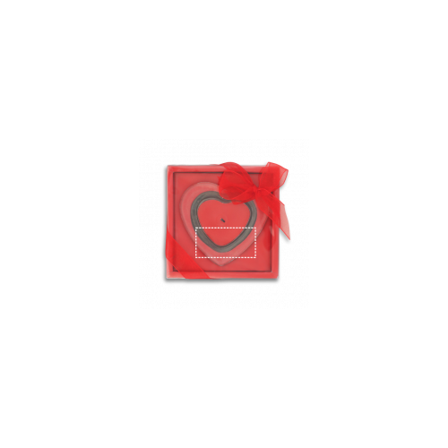 95817 Bougie personnalisable en forme de coeur - Honey - sticker stricker Sticker stricker (Couleurs max : 4, Surface max : N/A) - Coffret (L: 40, H: 20)